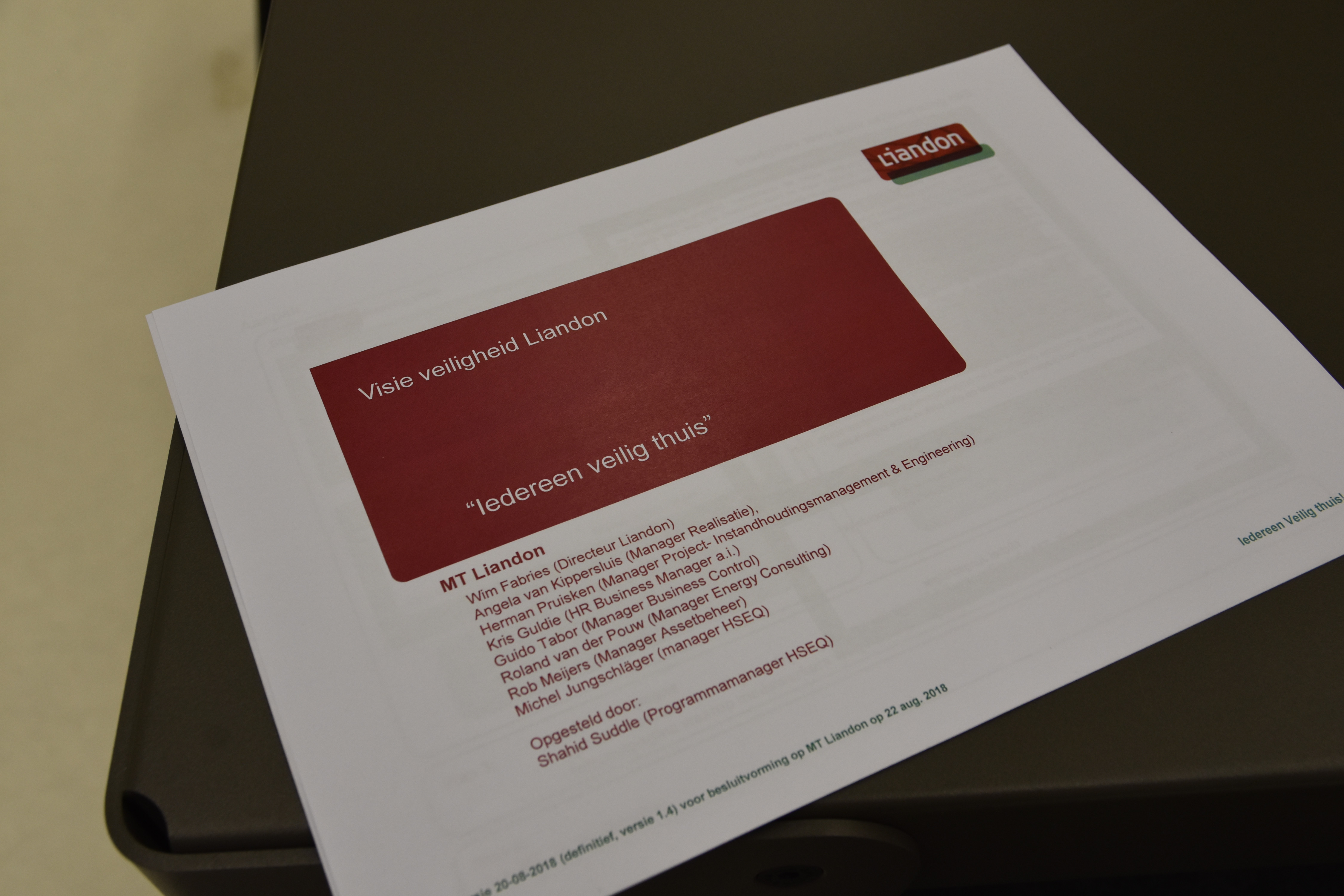 project: Programmamanagement HSEQ